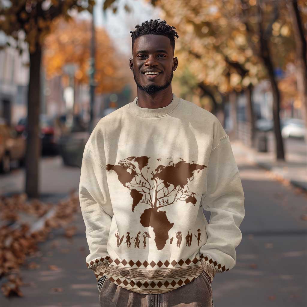 Root Africa Sweatshirt African Map DT02