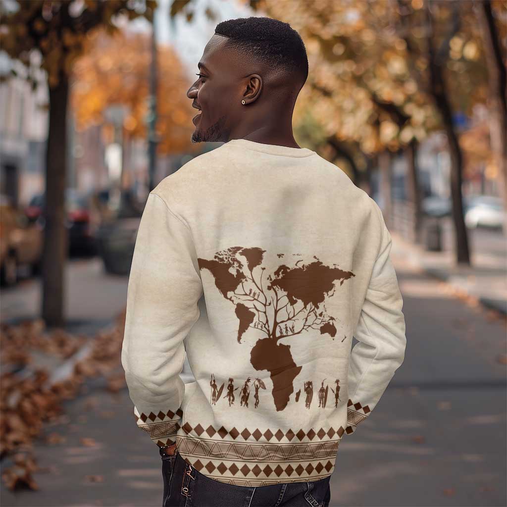 Root Africa Sweatshirt African Map DT02