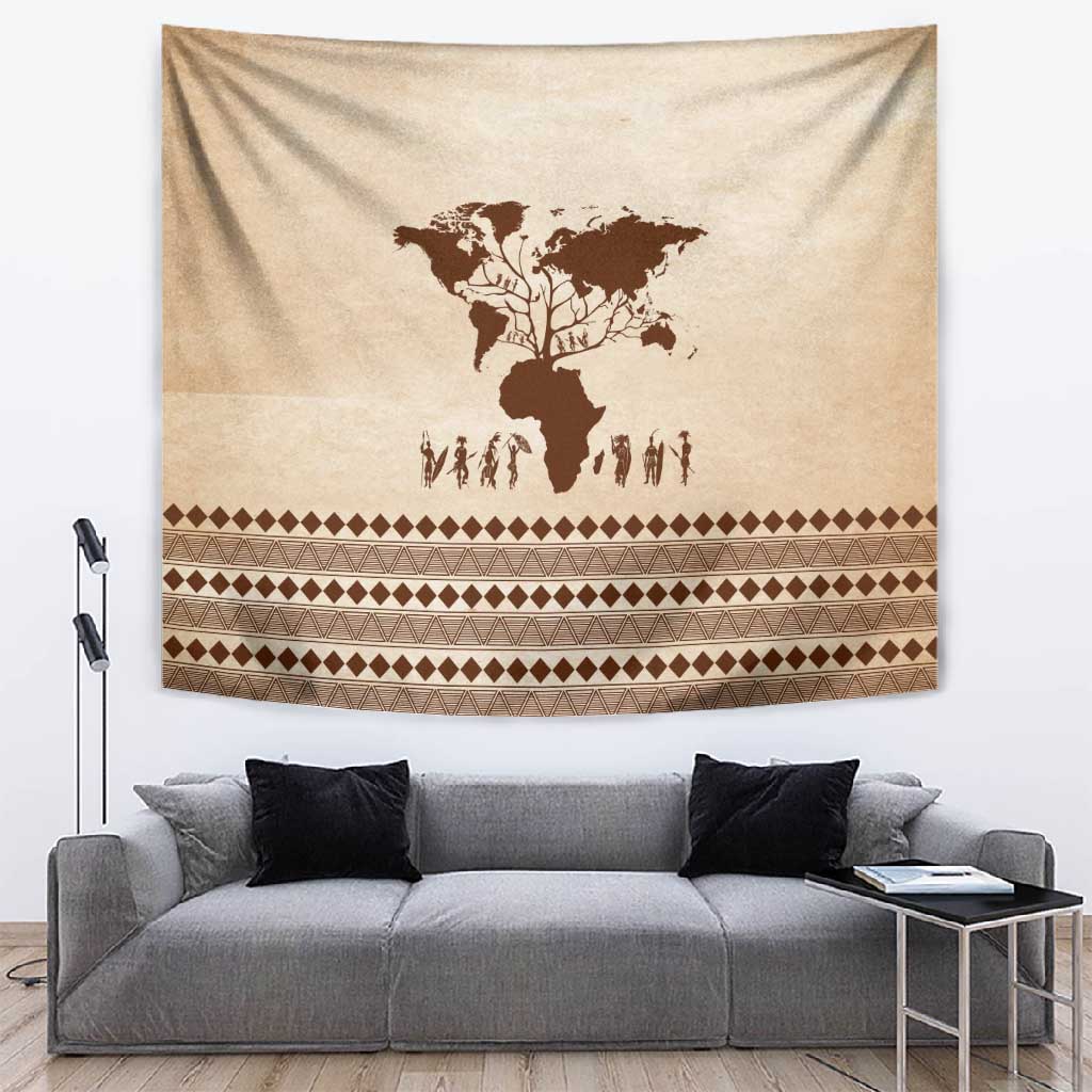 Root Africa Tapestry African Map DT02