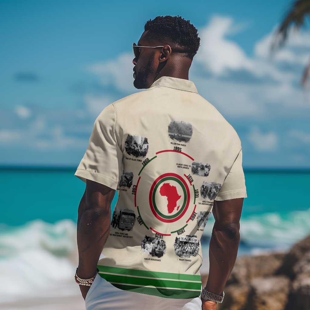 Black History Milestones - African Timeline Hawaiian Shirt DT02