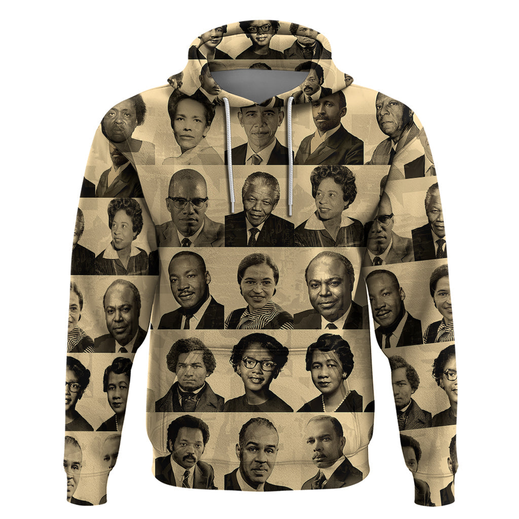 Civil Rights Leaders Hoodie African-American DT02