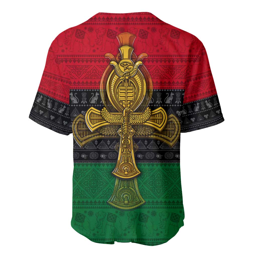 Pan African Ankh Baseball Jersey DT02