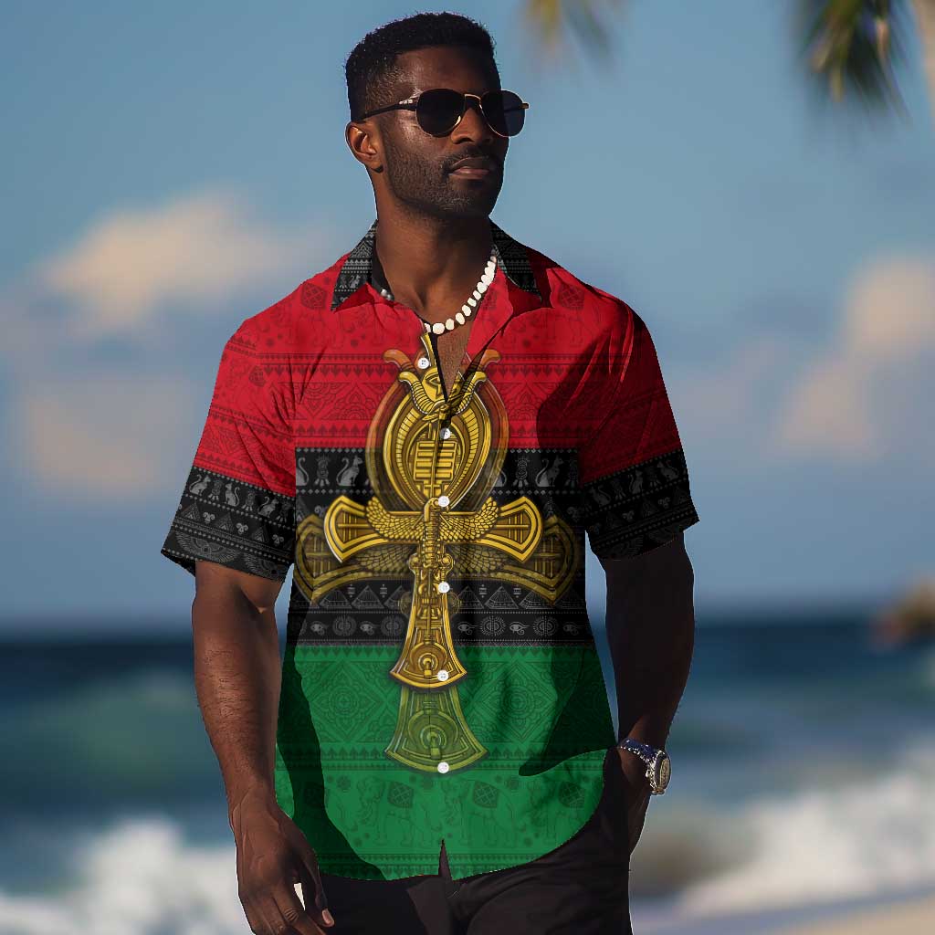 Pan African Ankh Hawaiian Shirt DT02