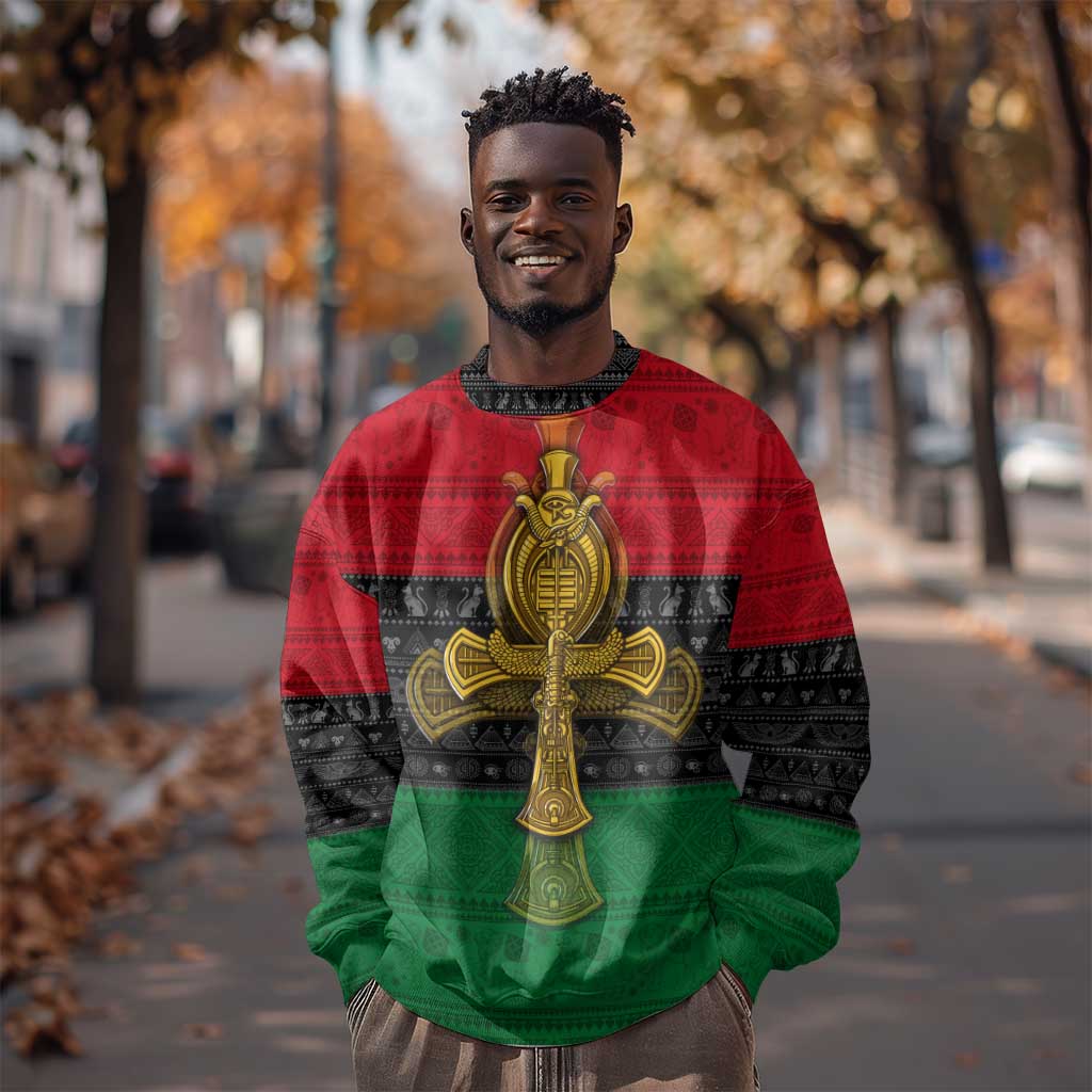 Pan African Ankh Sweatshirt DT02
