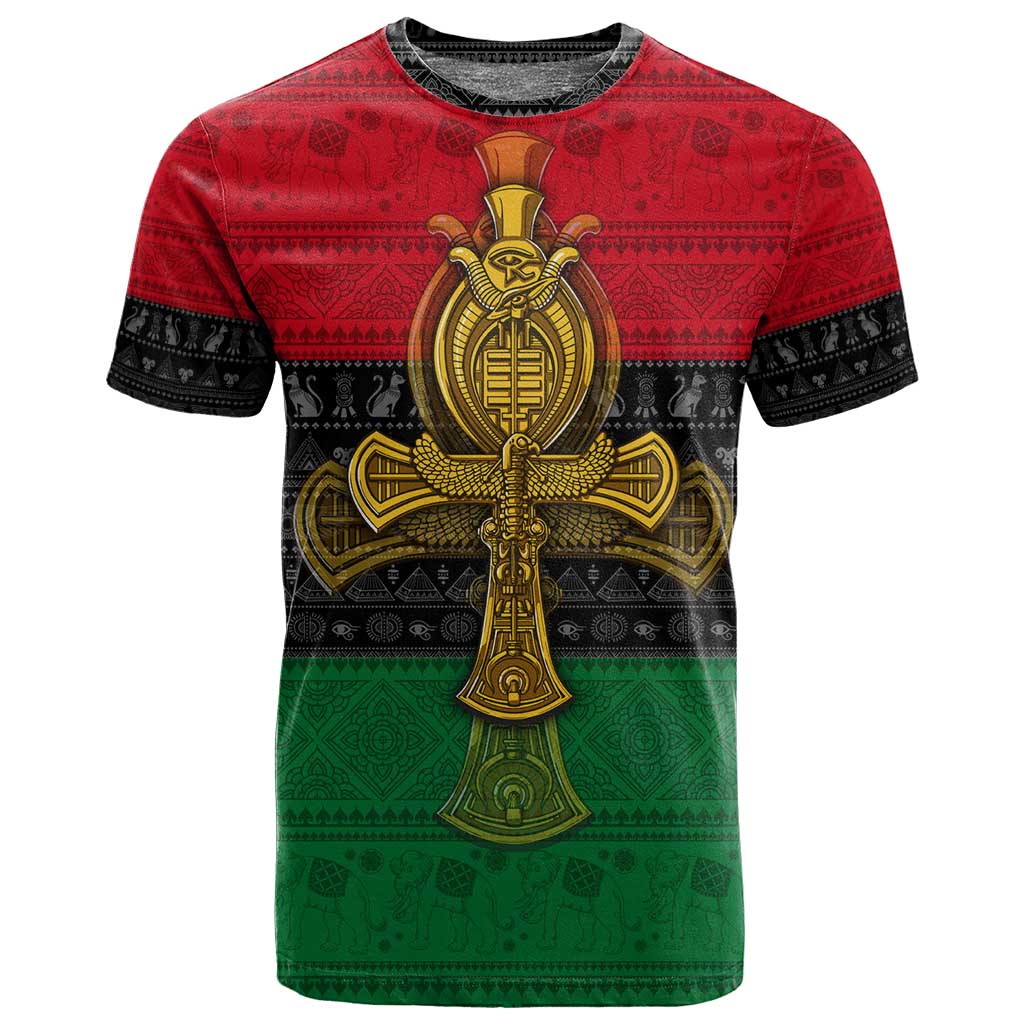 Pan African Ankh T shirt DT02