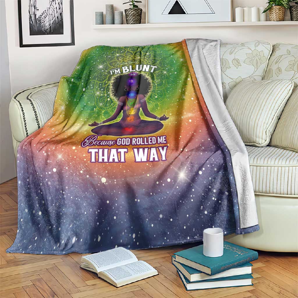 I'm Blunt African Blanket Black Women Mandala DT02