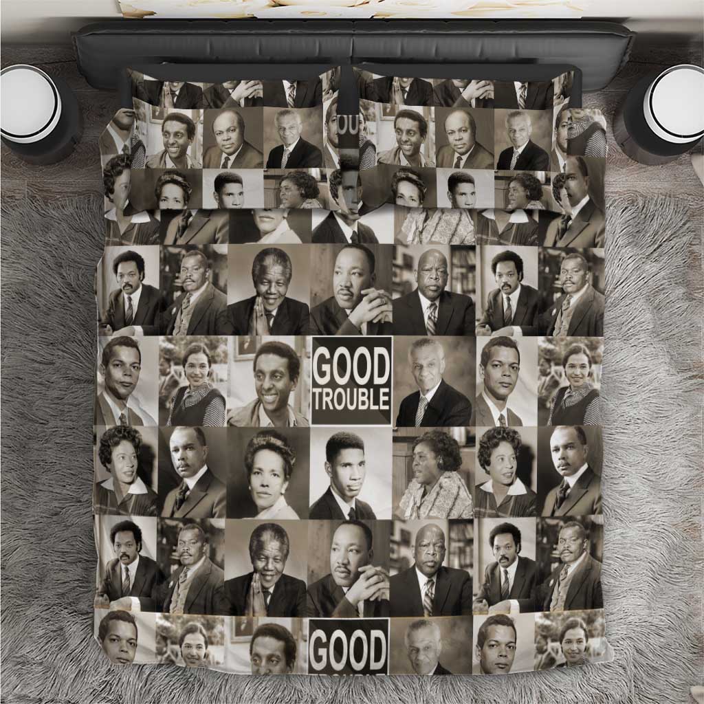 Good Trouble Bedding Set Civil Rights Leaders DT02