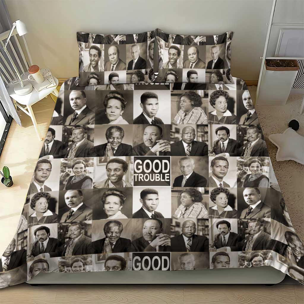 Good Trouble Bedding Set Civil Rights Leaders DT02