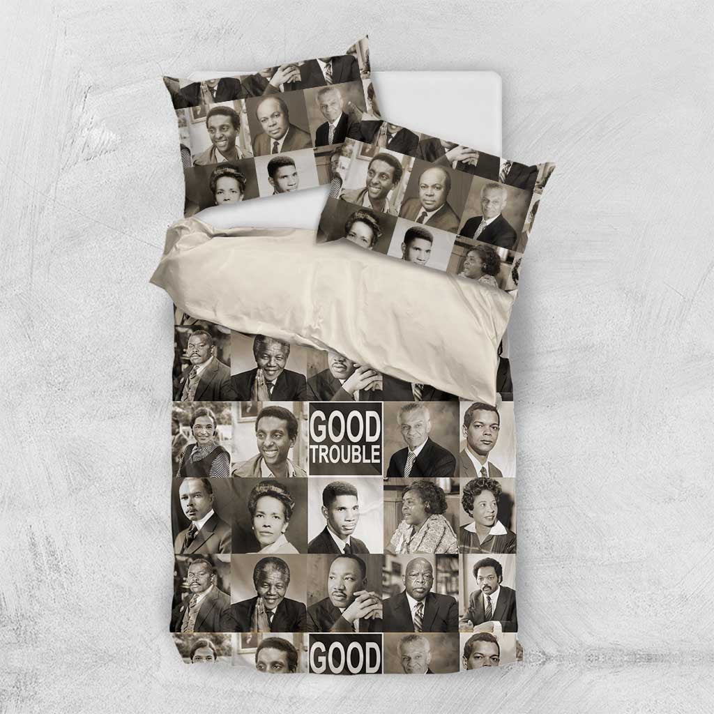 Good Trouble Bedding Set Civil Rights Leaders DT02
