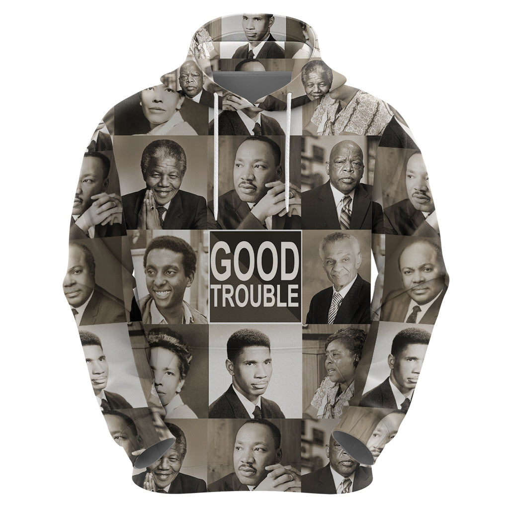 Good Trouble Hoodie Civil Rights Leaders DT02