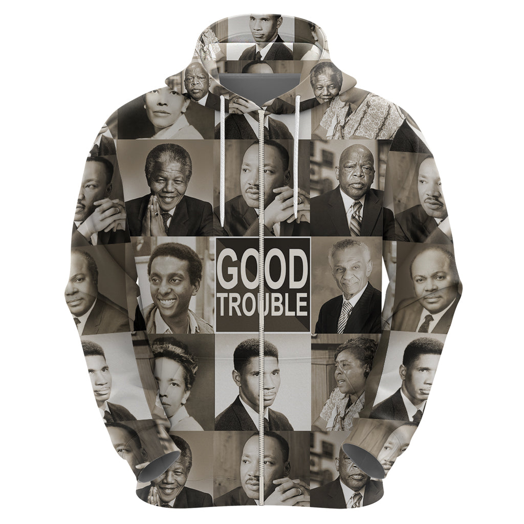 Good Trouble Hoodie Civil Rights Leaders DT02