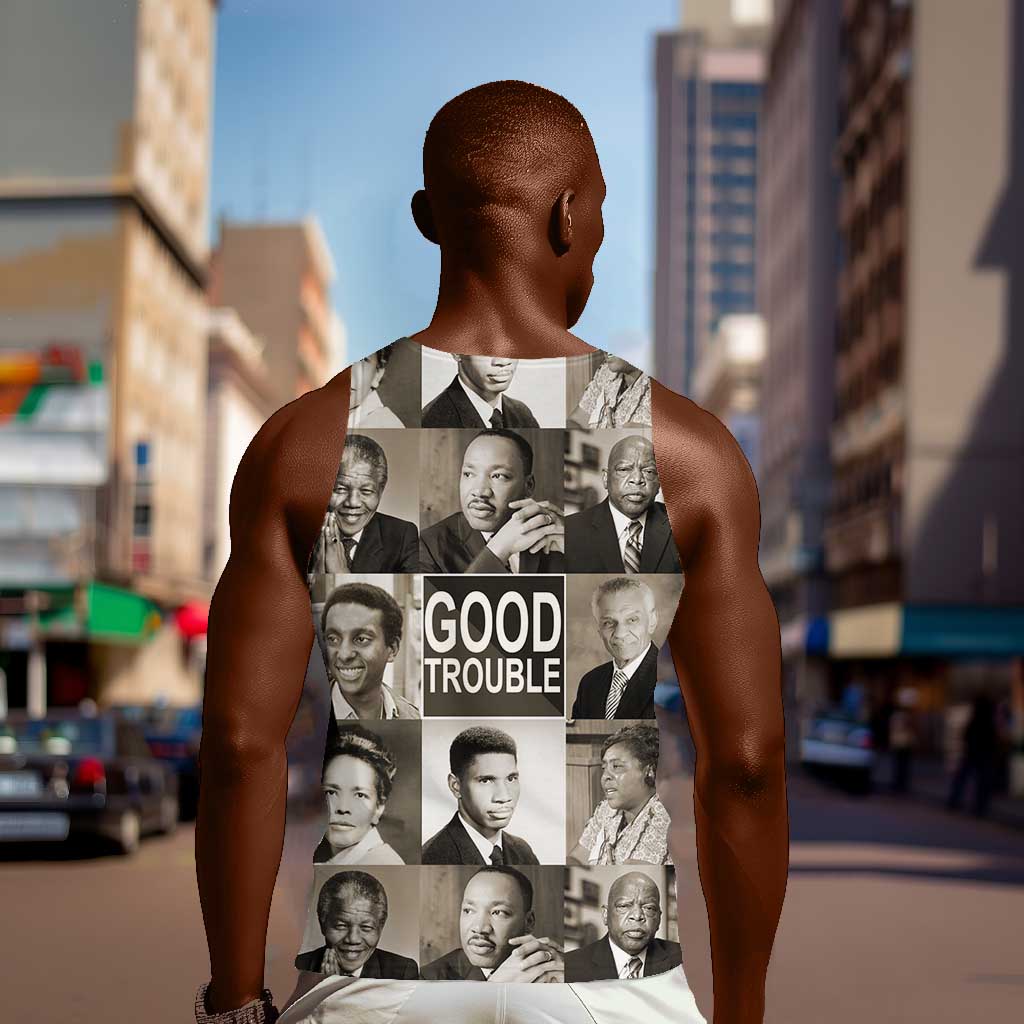 Good Trouble Men Tank Top Civil Rights Leaders DT02