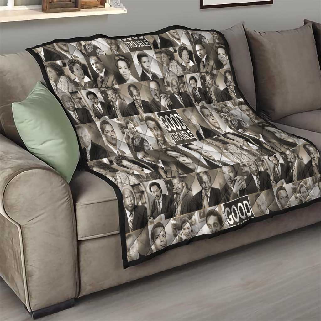 Good Trouble Quilt Civil Rights Leaders DT02