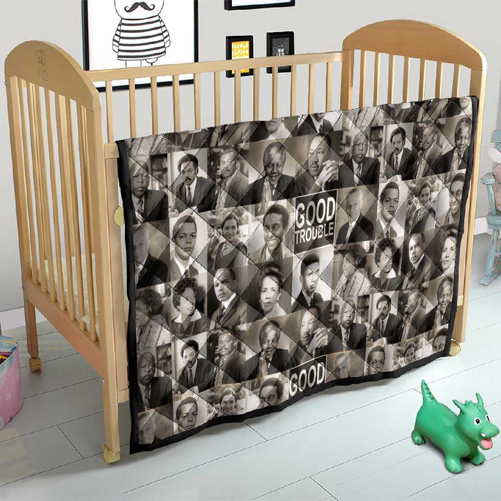Good Trouble Quilt Civil Rights Leaders DT02