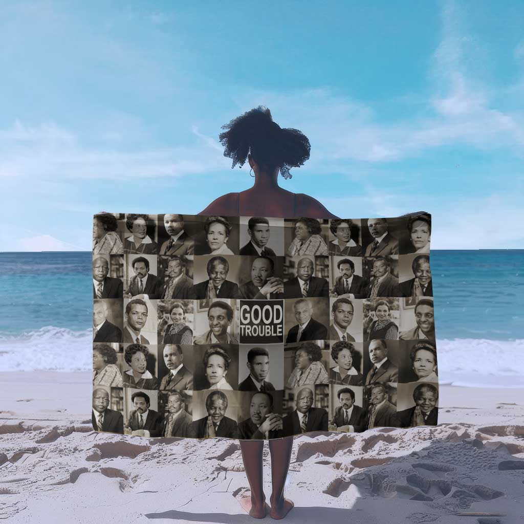 Good Trouble Sarong Civil Rights Leaders DT02