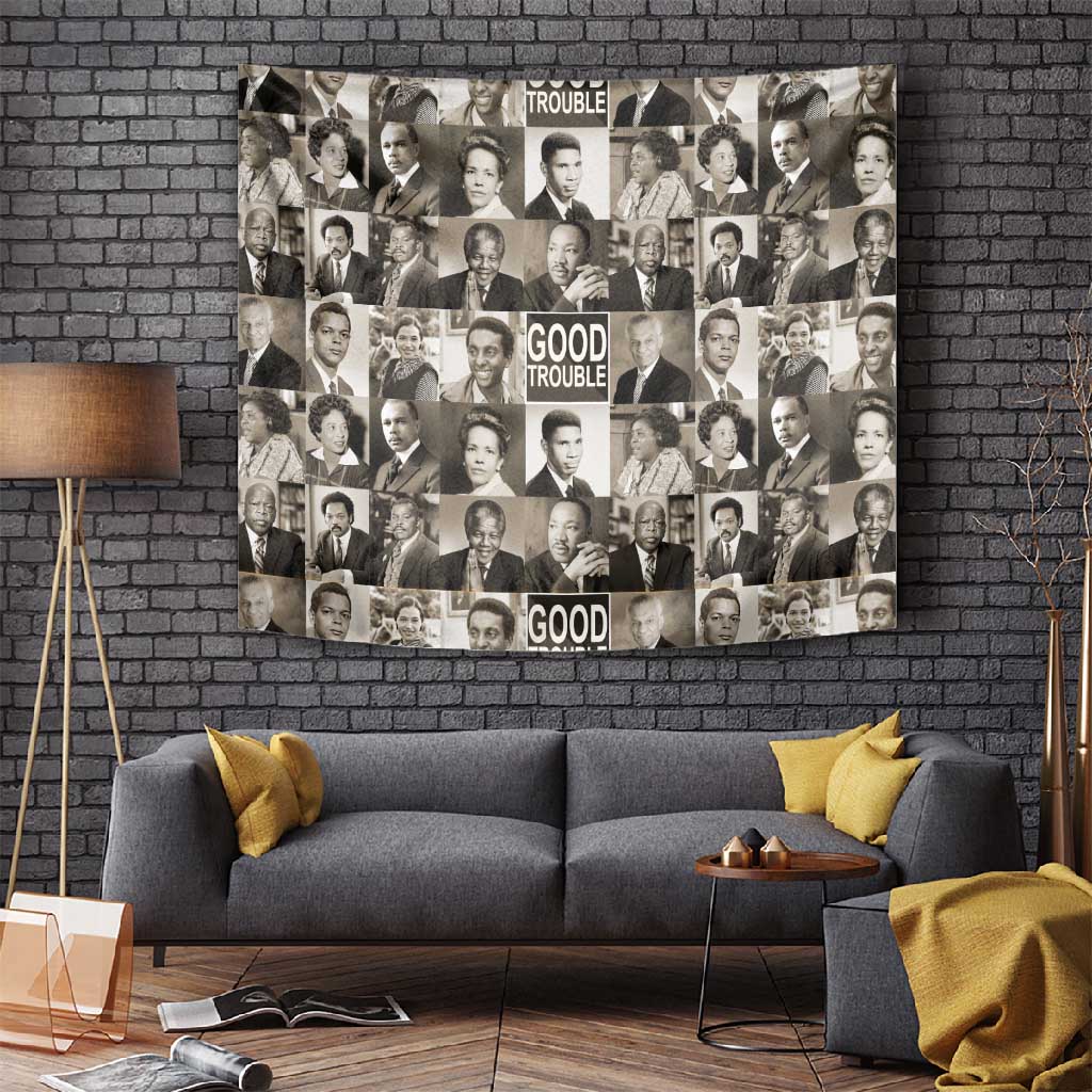 Good Trouble Tapestry Civil Rights Leaders DT02
