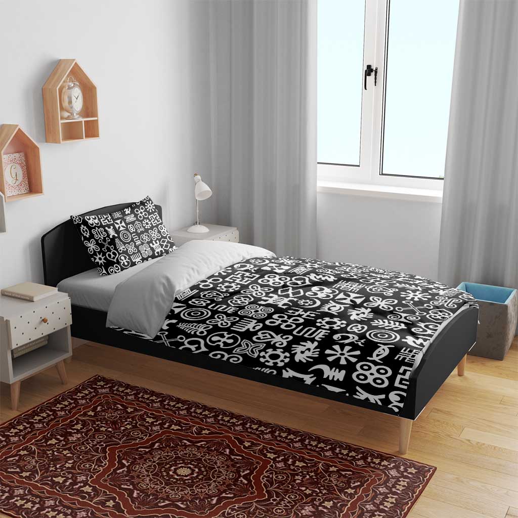 African Adinkra Bedding Set - Mixed Pattern Symbols DT02