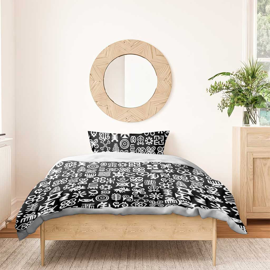 African Adinkra Bedding Set - Mixed Pattern Symbols DT02