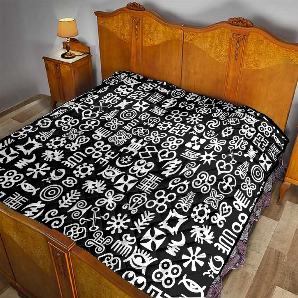 African Adinkra Quilt - Mixed Pattern Symbols DT02