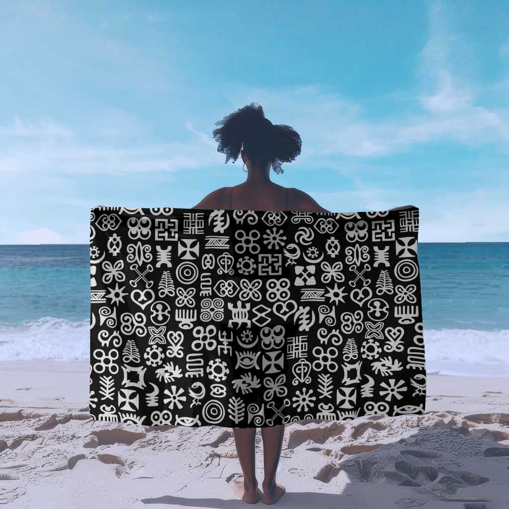 African Adinkra Sarong - Mixed Pattern Symbols DT02