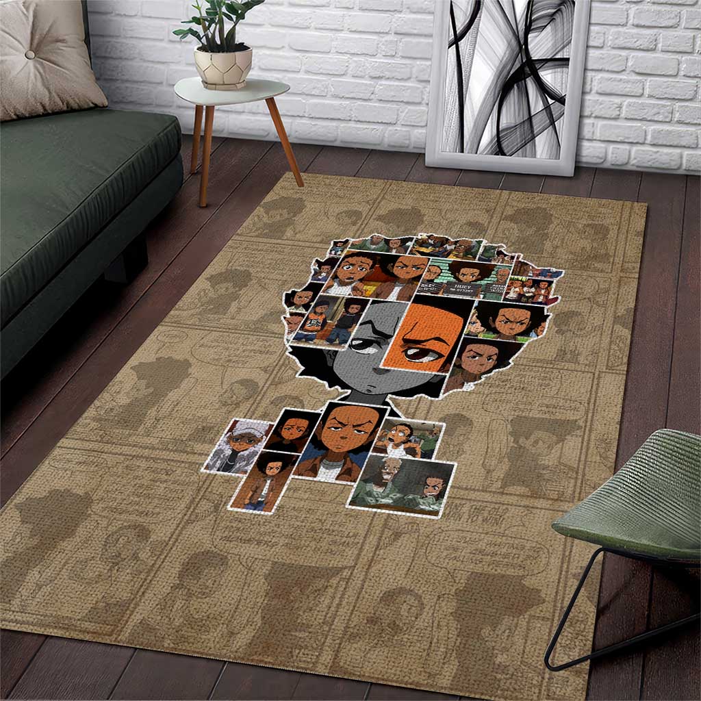 Honoring Huey Freeman - African American Area Rug DT02