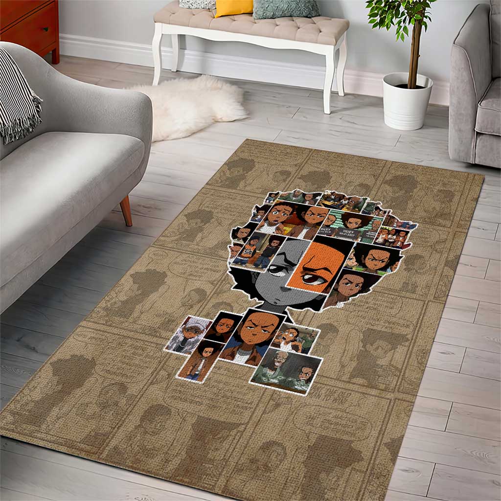 Honoring Huey Freeman - African American Area Rug DT02