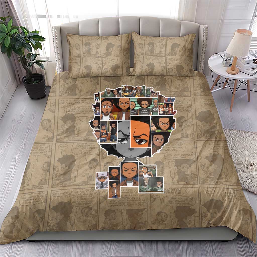 Honoring Huey Freeman - African American Bedding Set DT02