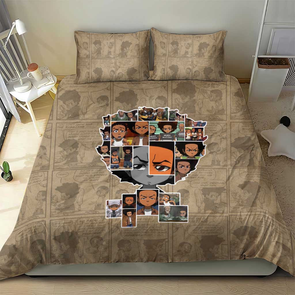 Honoring Huey Freeman - African American Bedding Set DT02
