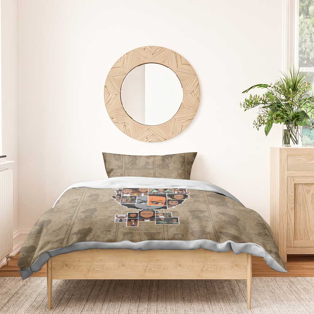 Honoring Huey Freeman - African American Bedding Set DT02