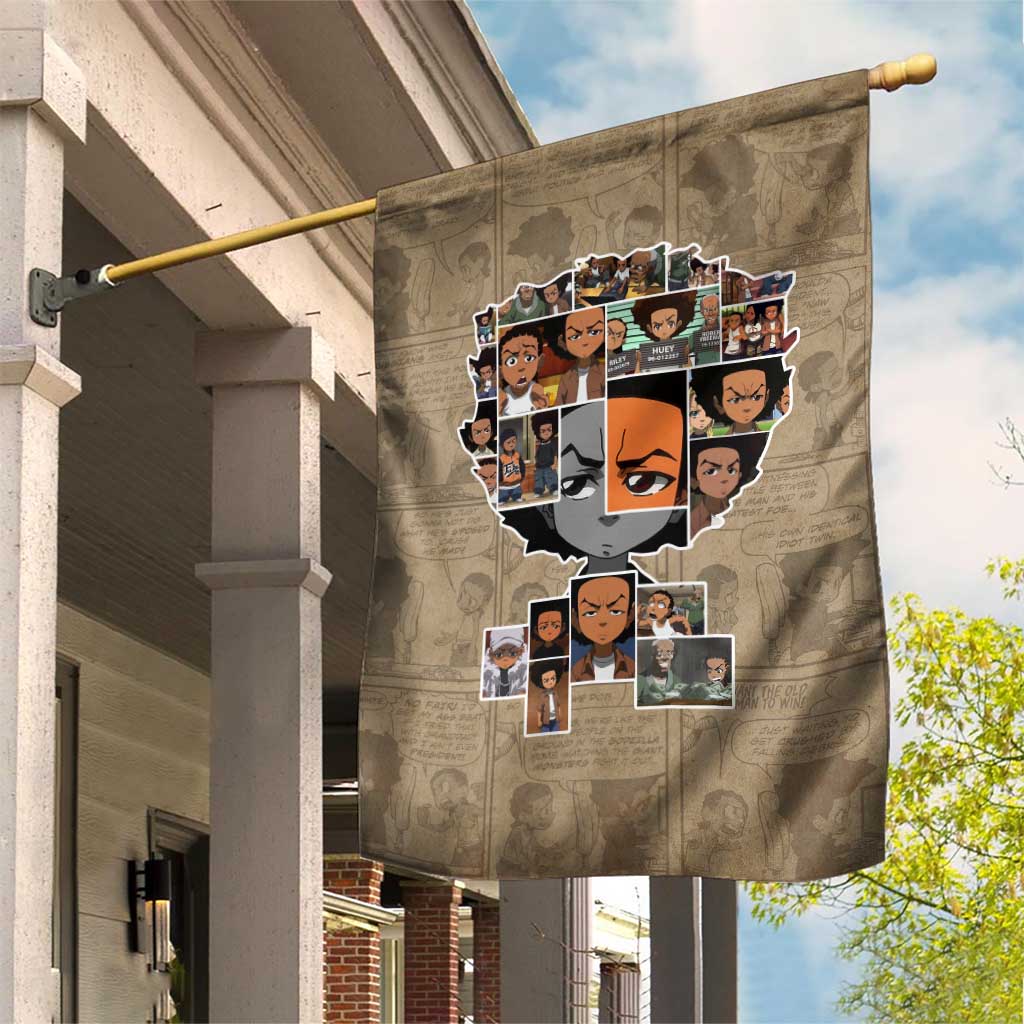 Honoring Huey Freeman - African American Garden Flag DT02