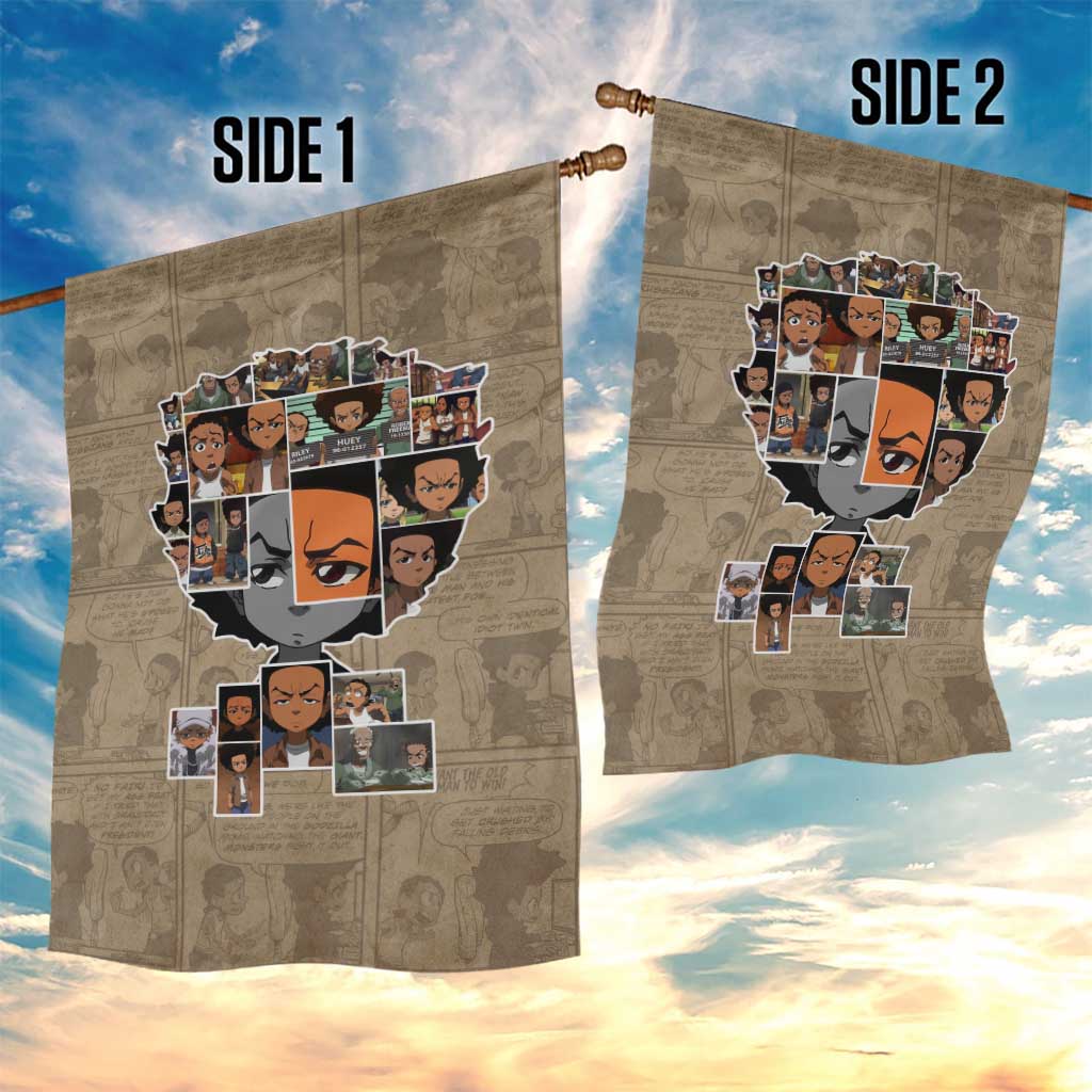 Honoring Huey Freeman - African American Garden Flag DT02