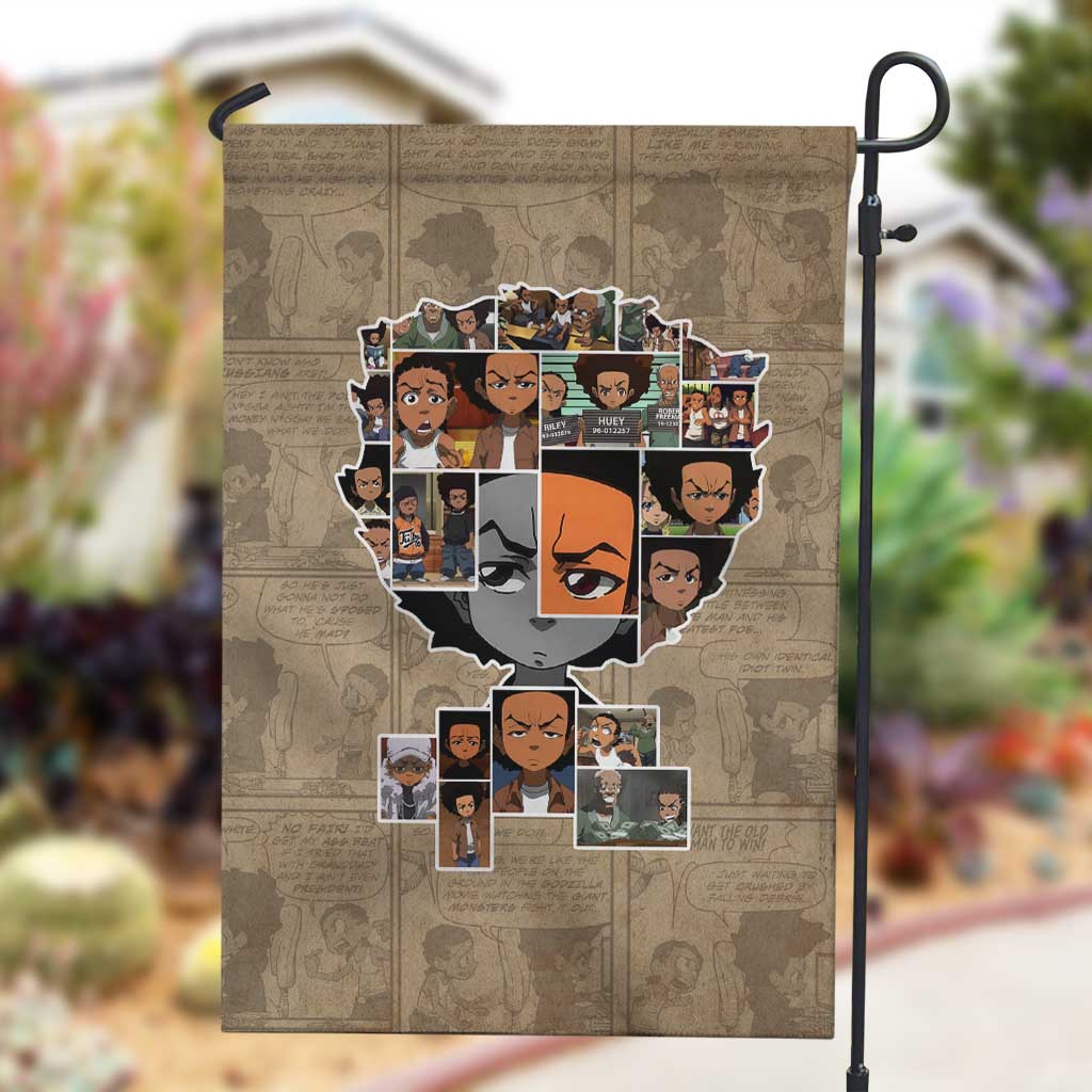 Honoring Huey Freeman - African American Garden Flag DT02