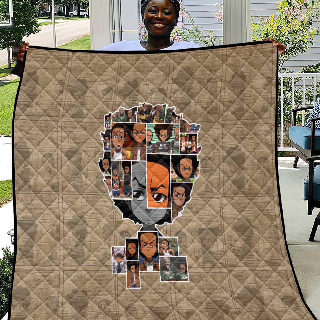 Honoring Huey Freeman - African American Quilt DT02