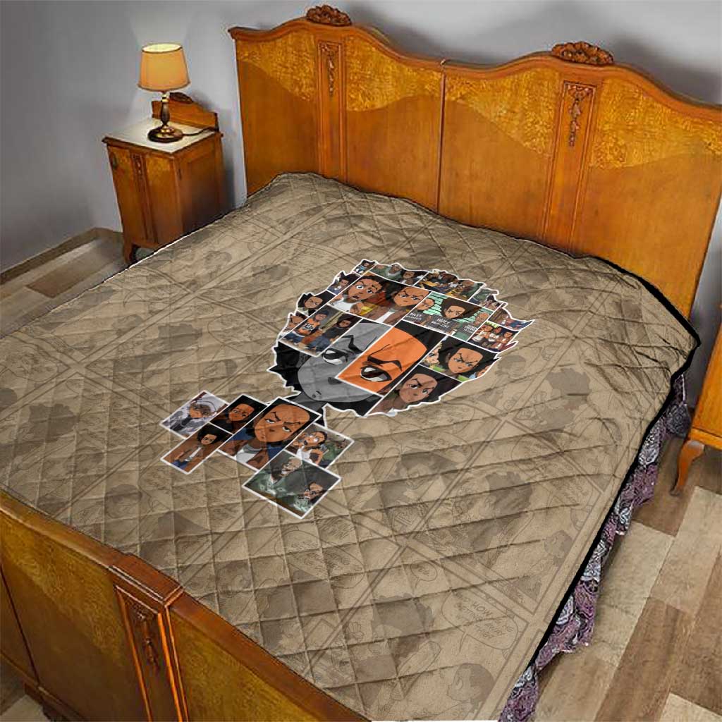 Honoring Huey Freeman - African American Quilt DT02