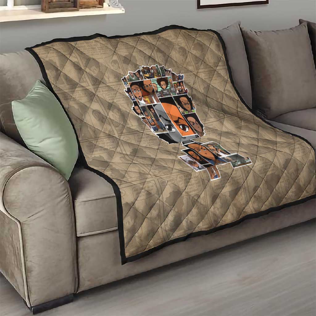 Honoring Huey Freeman - African American Quilt DT02