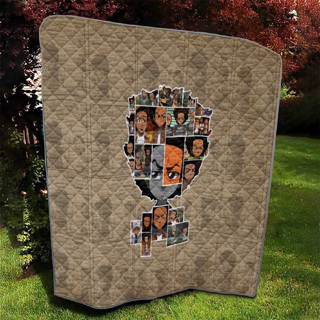 Honoring Huey Freeman - African American Quilt DT02