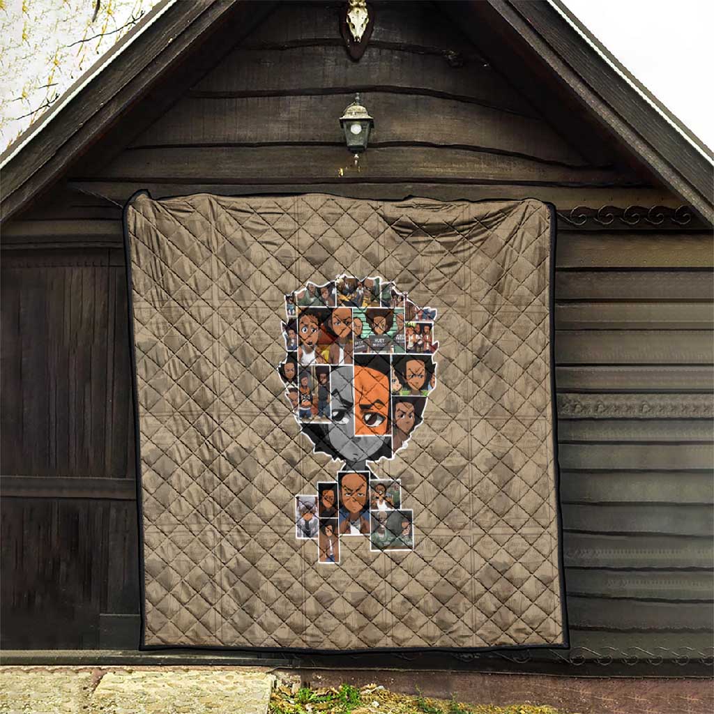 Honoring Huey Freeman - African American Quilt DT02