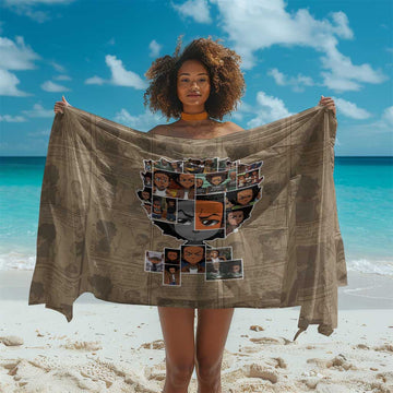 Honoring Huey Freeman - African American Sarong DT02