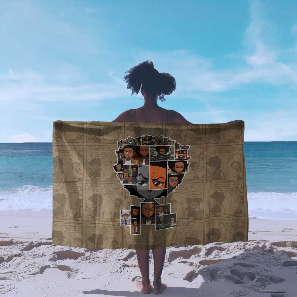 Honoring Huey Freeman - African American Sarong DT02