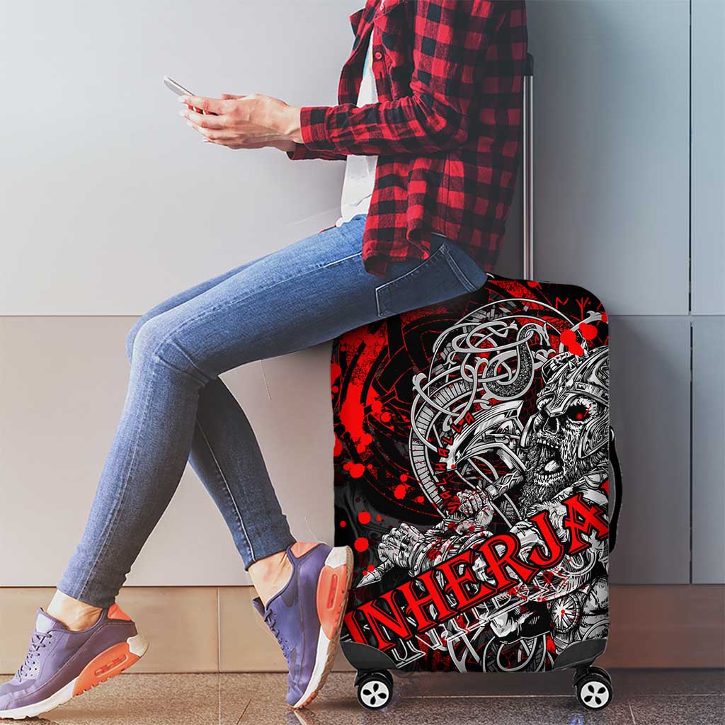 Einherjar Valhalla Luggage Cover Viking Warrior Rage Style DT02