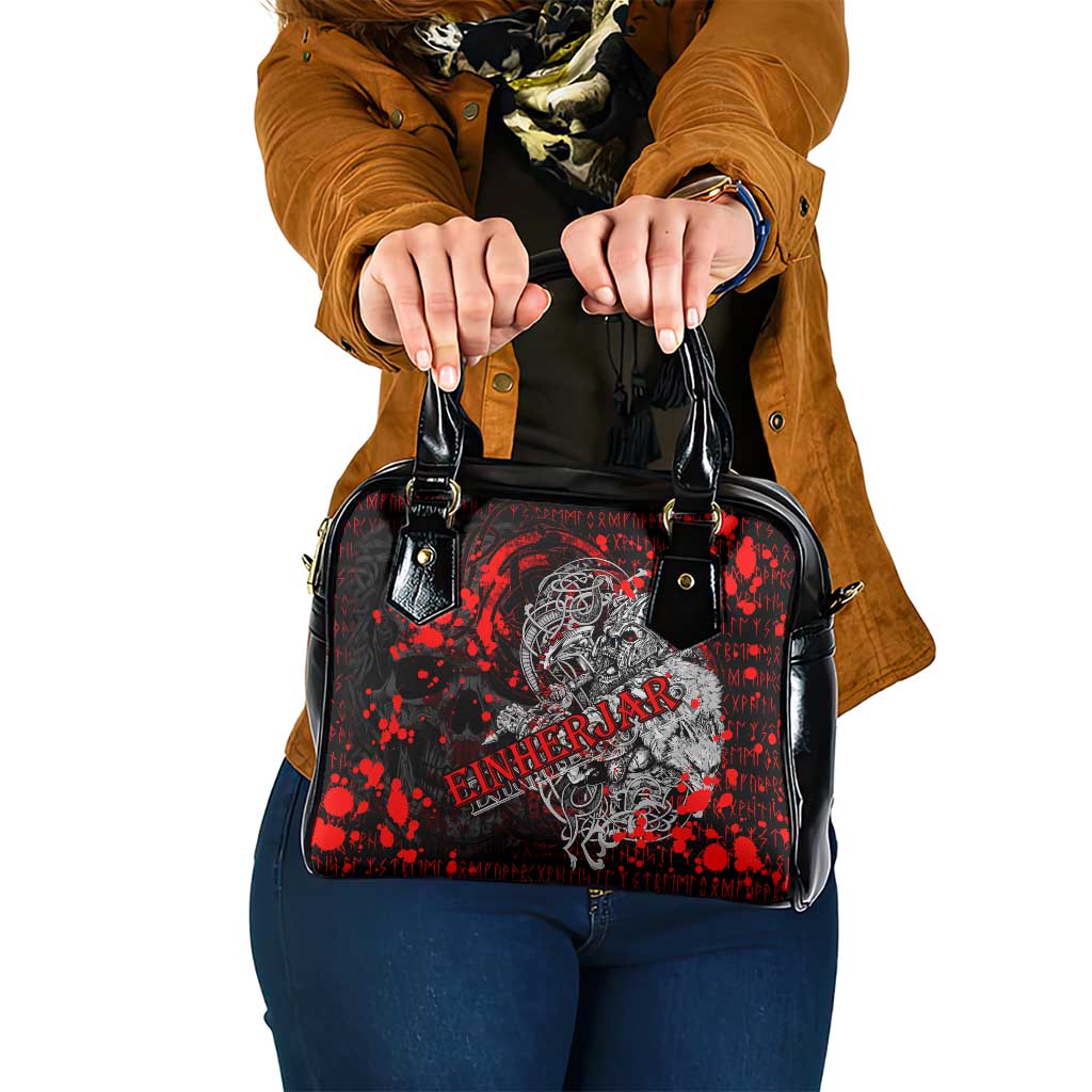Einherjar Valhalla Shoulder Handbag Viking Warrior Rage Style DT02