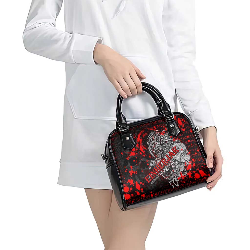 Einherjar Valhalla Shoulder Handbag Viking Warrior Rage Style DT02