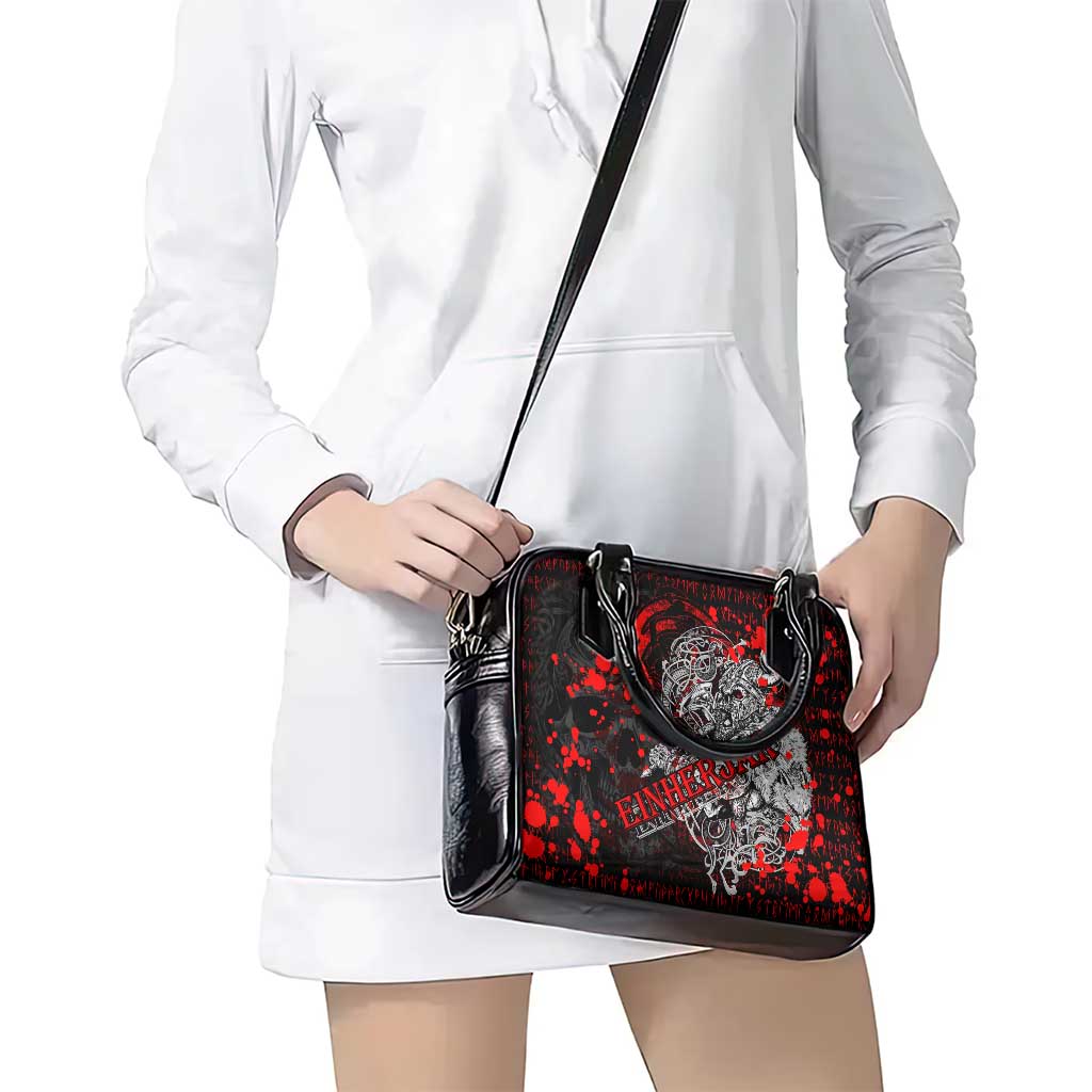 Einherjar Valhalla Shoulder Handbag Viking Warrior Rage Style DT02