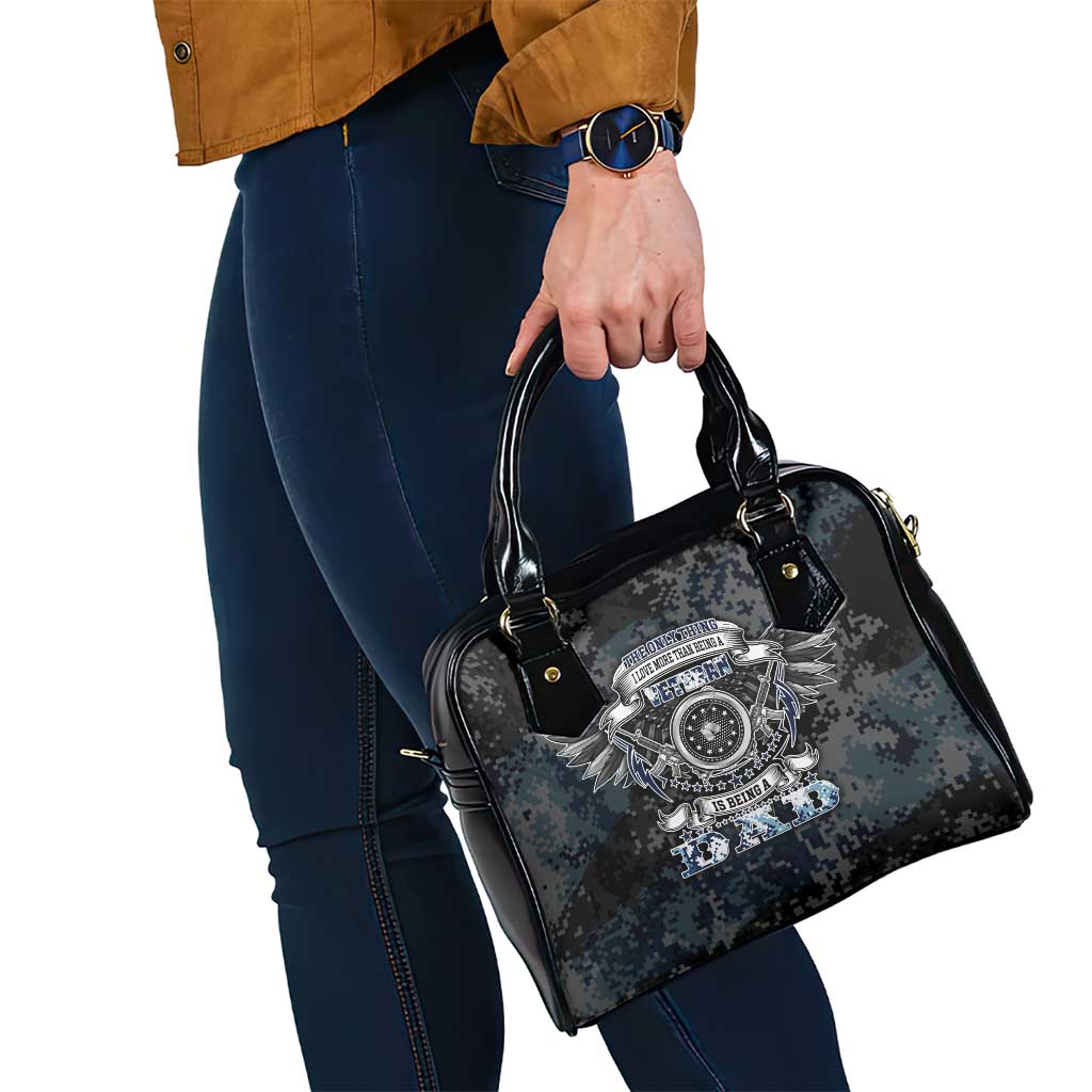 Veteran Hero Protector Husband Daddy Shoulder Handbag Veteran Fathers Day DT02