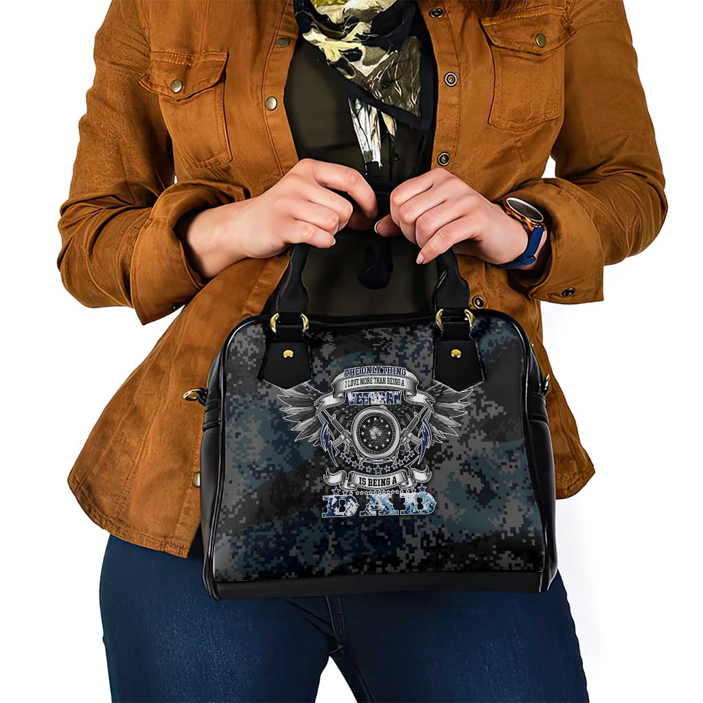 Veteran Hero Protector Husband Daddy Shoulder Handbag Veteran Fathers Day DT02