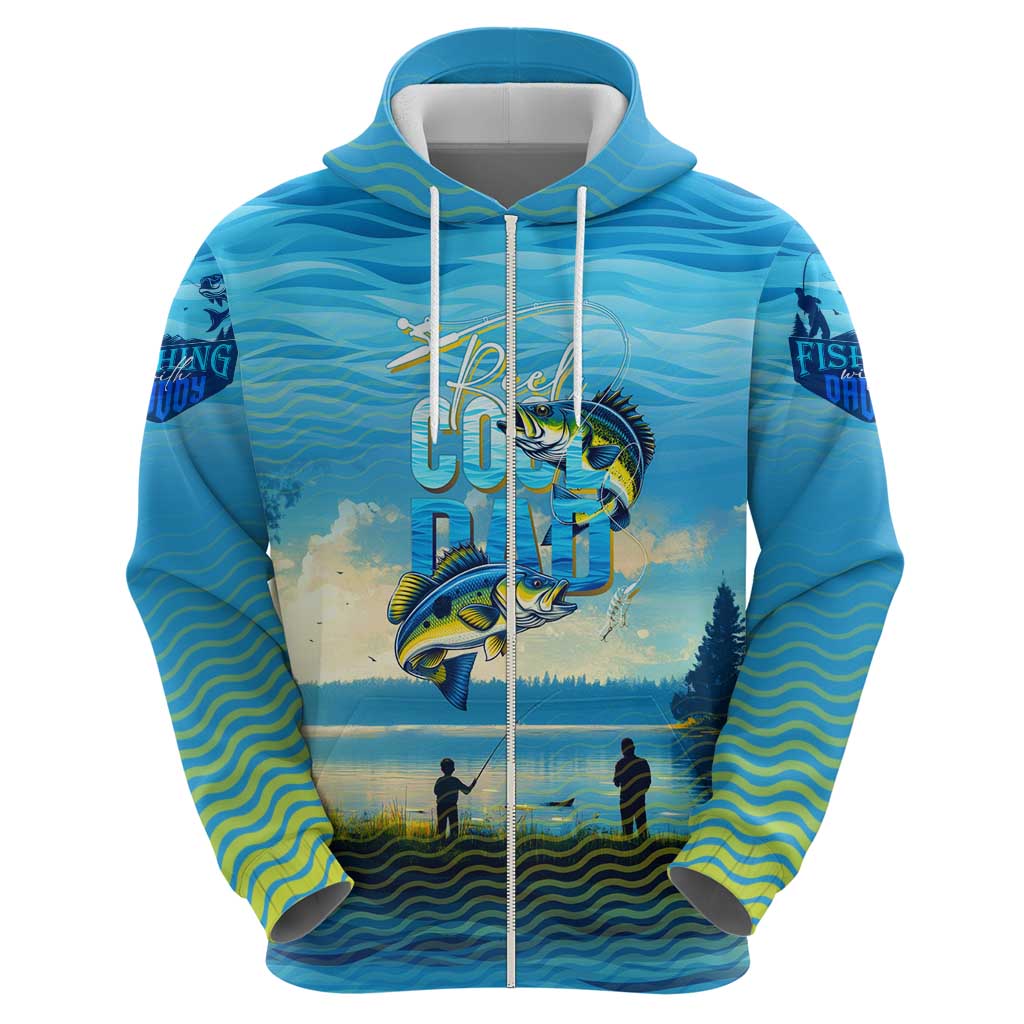 Reel Cool Dad Fishing Hoodie Father Hooked on Love and Lakeside Moments DT02