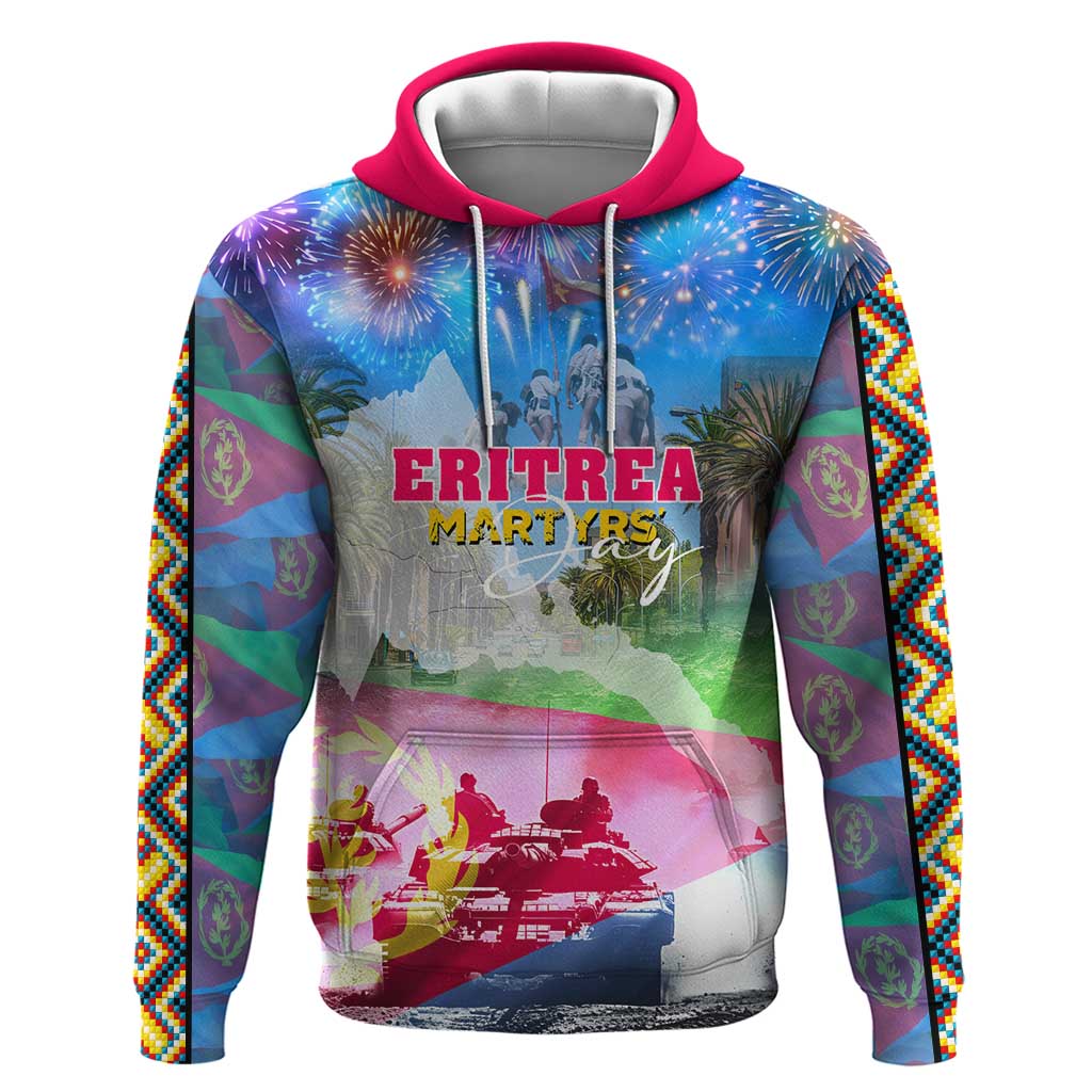 June 20 Eritrea's Martyrs Day Hoodie Honoring the Brave Celebrating the Nation DT02