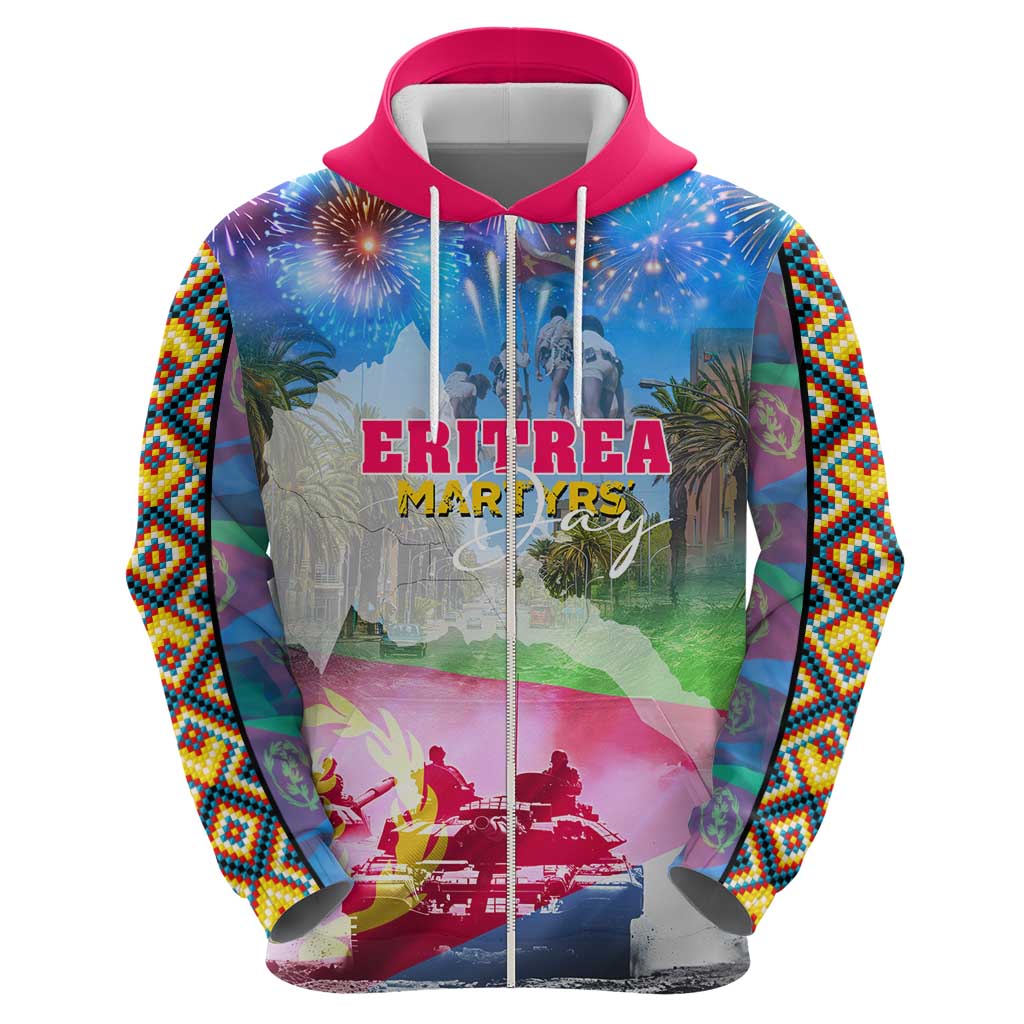 June 20 Eritrea's Martyrs Day Hoodie Honoring the Brave Celebrating the Nation DT02