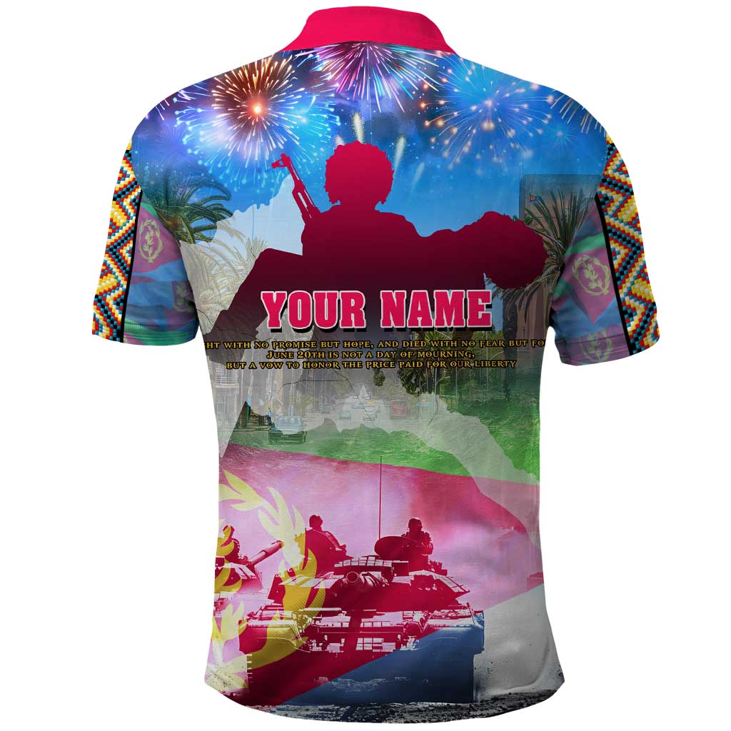June 20 Eritrea's Martyrs Day Polo Shirt Honoring the Brave Celebrating the Nation DT02