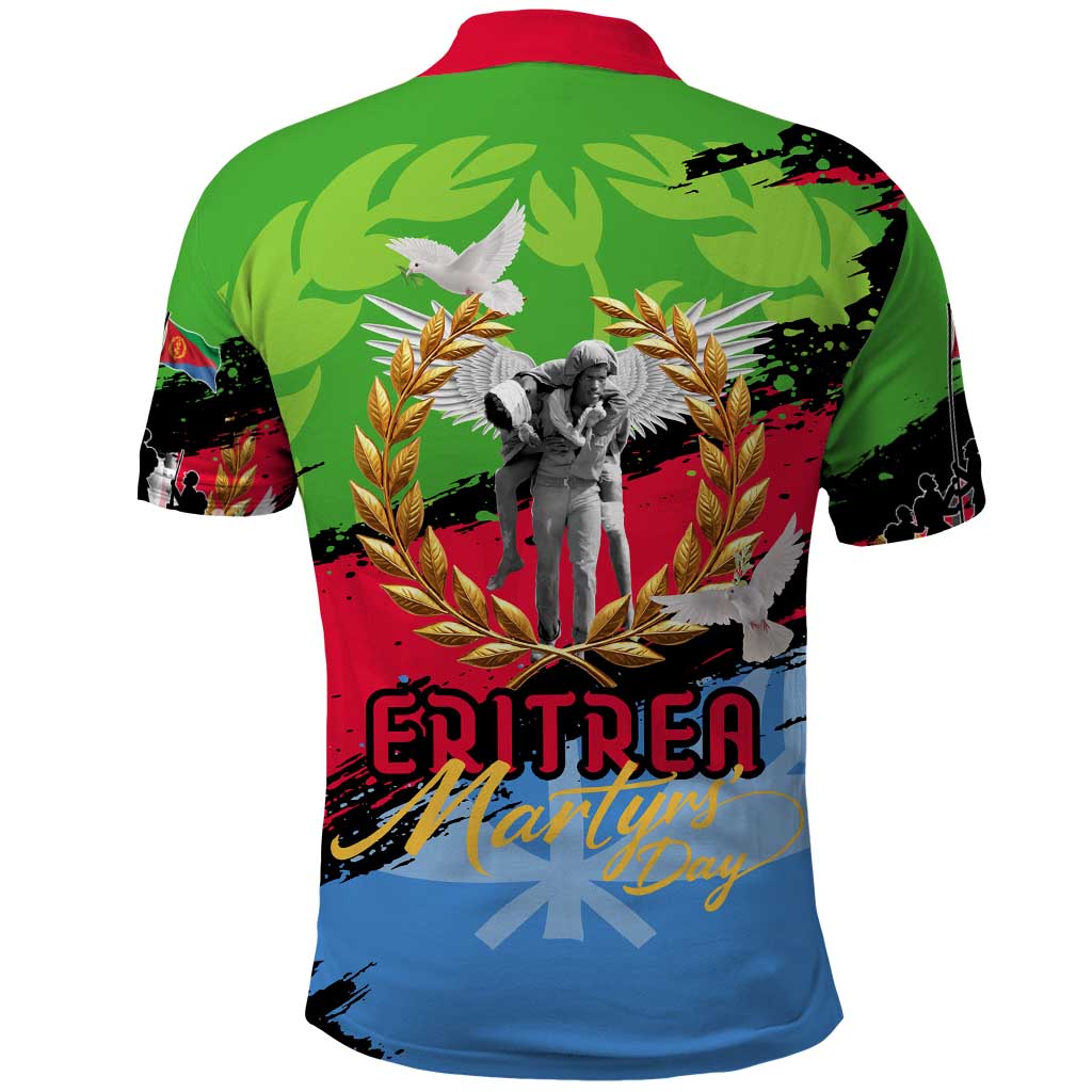 Eritrea Martyrs Live In Our Hearts Polo Shirt DT02